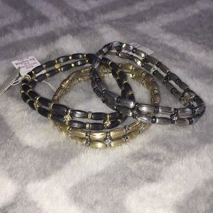 Lia Sophia stackable bracelets